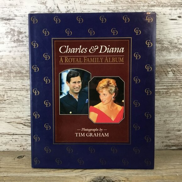 Charles & Diana: A Royal Family Album By Tim Graham Hardcover 1991 Summit Books - Picture 1 of 10